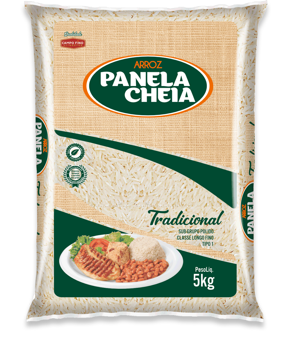 Arroz Panela Cheia 5kg