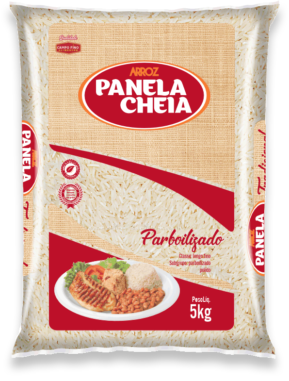 Arroz Panela Cheia Parboilizado 5kg