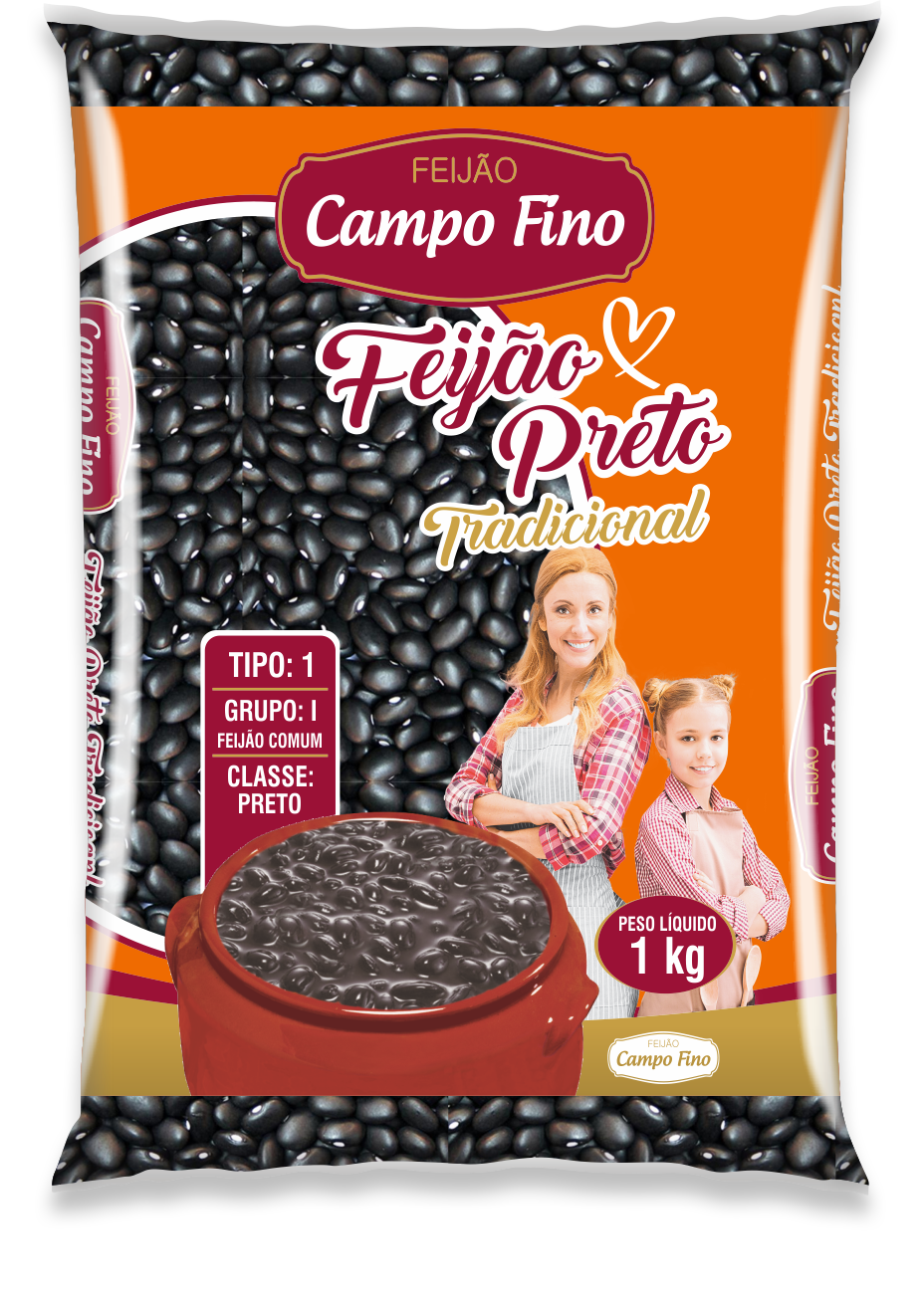 Feijão Preto 1kg