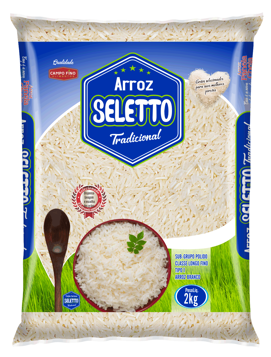 Arroz Seletto 1kg